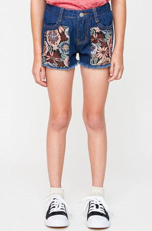 Girls Denim Shorts