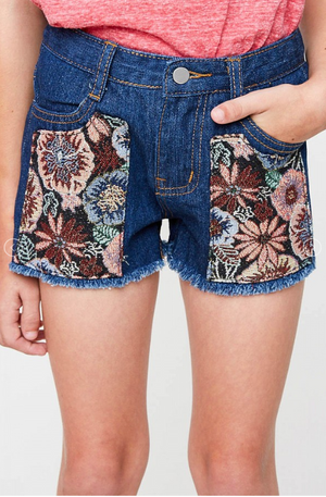 Girls Denim Shorts